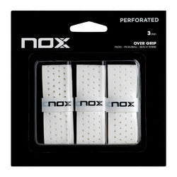 Padel Nox Overgrips Pro (3) - white perforated