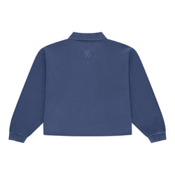 OSAKA Women Polo Zip Sweater