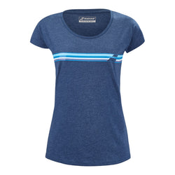 BABOLAT Exercise Stripes Tee Women - bleu